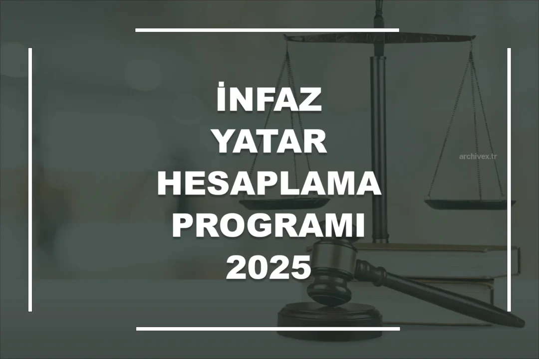 İnfaz Yatar Hesaplama 2025